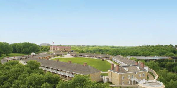 Fort Snelling location image.