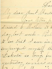 Cropped view of letter.
