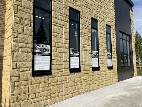 Four Window Panels in place