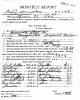 Carl John Alfred Hammerberg. Case No. 5148. Monthly Parole Report. January 20, 1923.  --Gov't  Record(s)--Monthly Parole Report (gif)